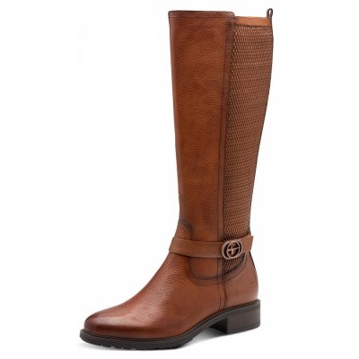 Tamaris Langschaftstiefel in cognac