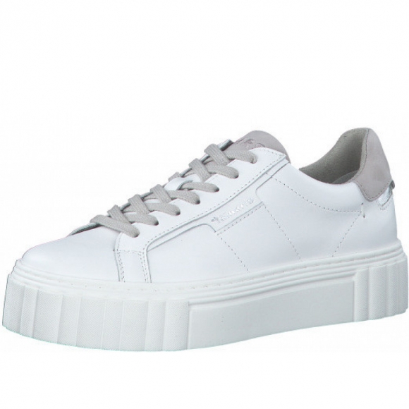 Tamaris schnürer Sneaker in weiß