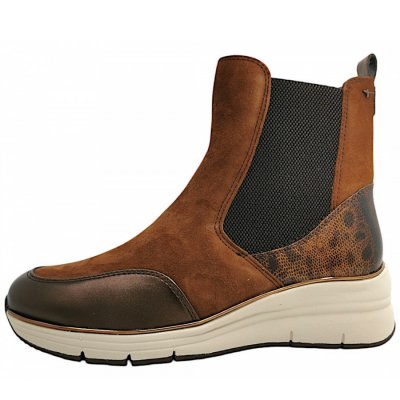 Tamaris Stiefel in 392 cognac comb