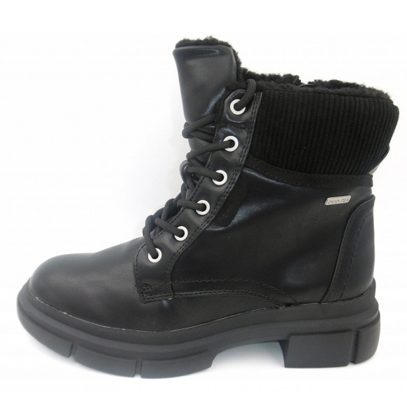 Tamaris 1-1-26825-29 black matt Stiefel in schwarz
