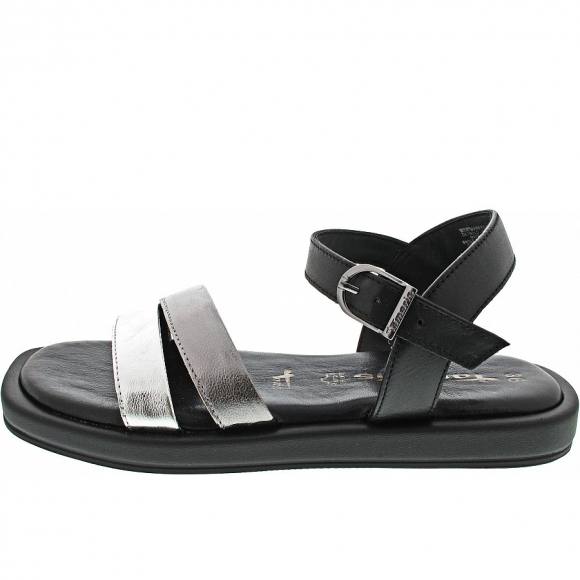Tamaris Sandale in black comb