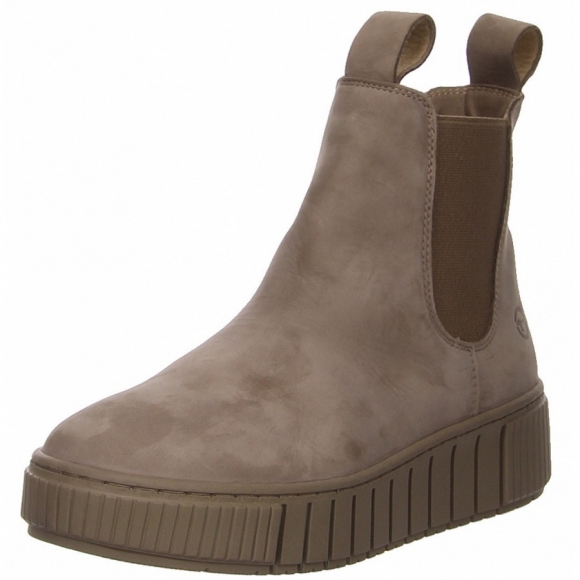Tamaris stiefel Stiefelette in taupe