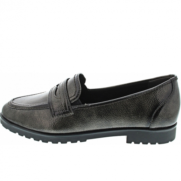 Tamaris Mokassin in pewter