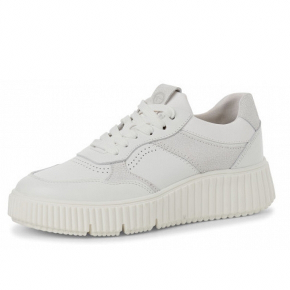 Tamaris schnürer Sneaker in weiß