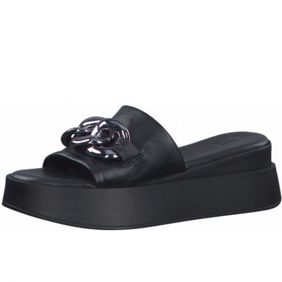 Tamaris pantolette Pantolette in schwarz