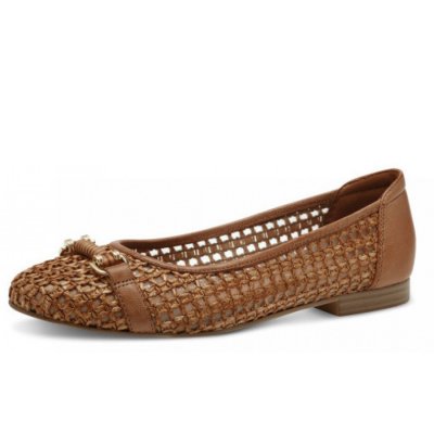 Tamaris ballerina Ballerinas in braun
