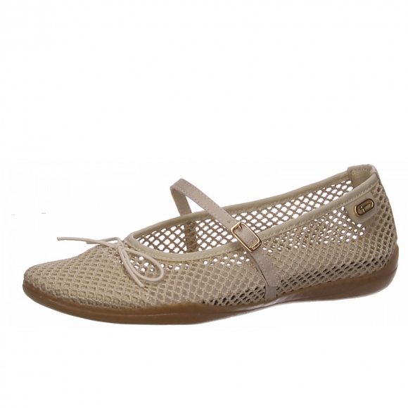 Tamaris ballerina Ballerina in beige