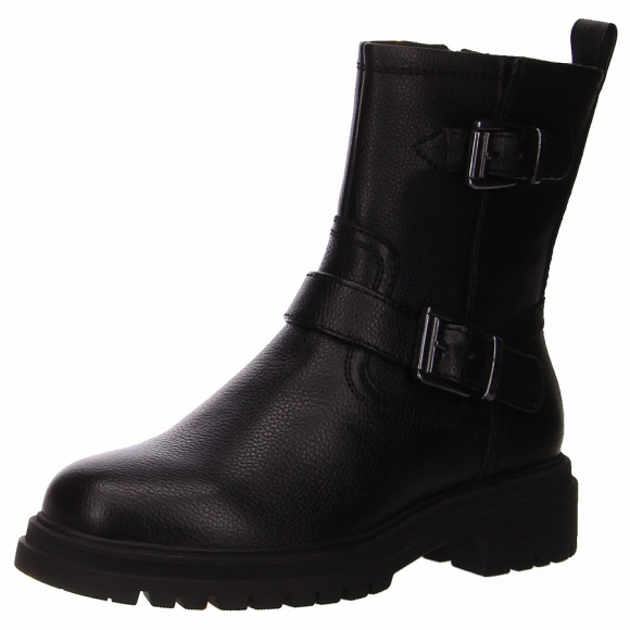 Tamaris stiefel Stiefelette in schwarz