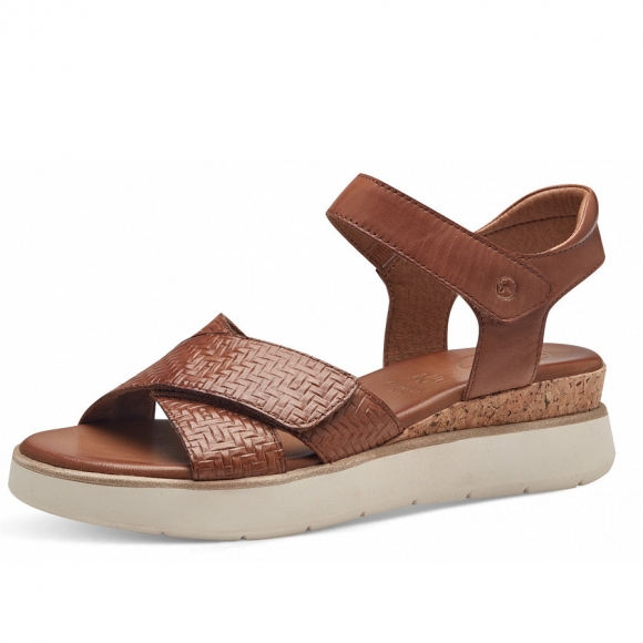 Tamaris Comfort Sandale in nut