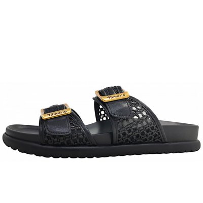 Tamaris Pantolette in black 001 Tamaris Pantolette in black 001