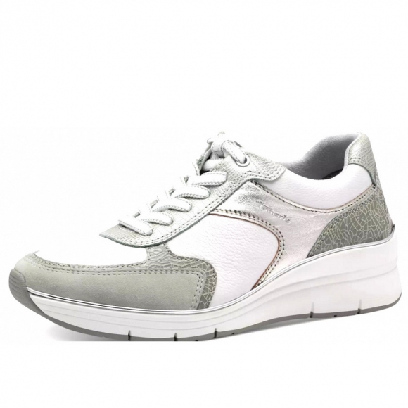 Tamaris m2376443 Schnürschuhe in weiß sonstige Kombi.