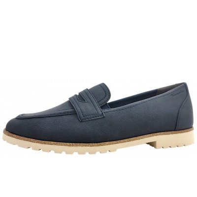 Tamaris Slipper in Navy 8A5 Tamaris Slipper in Navy 8A5