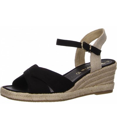 Tamaris sandalette Sandalette in schwarz