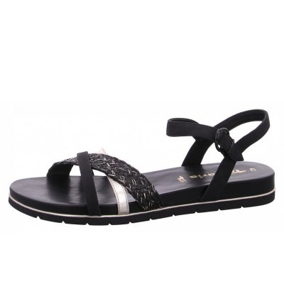 Tamaris Riemchensandalette in 098 blk comb