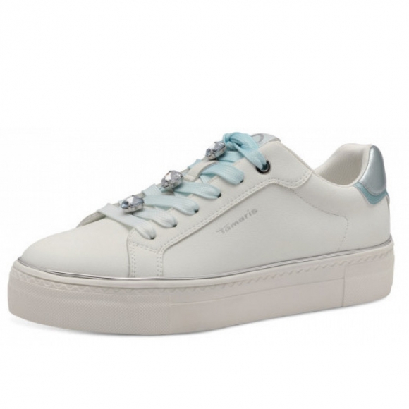 Tamaris schnürer Sneaker in weiß