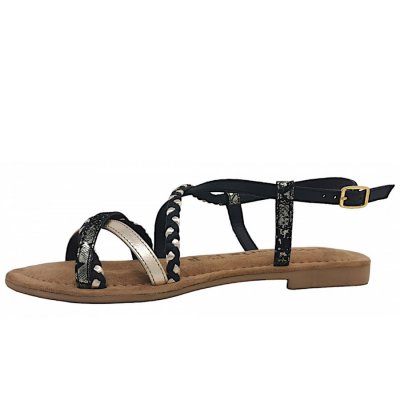 Tamaris Sandale in 048 Black/ Gold