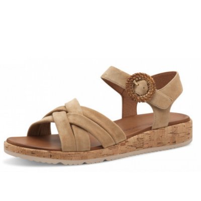 Tamaris sandalette Sandale in beige