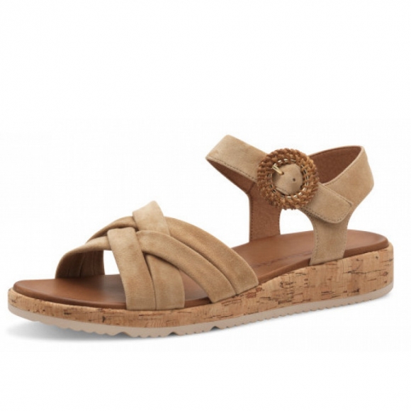 Tamaris sandalette Sandale in beige