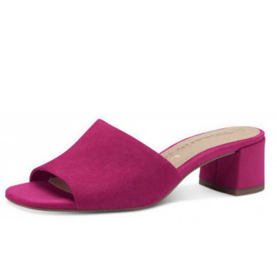 Tamaris pantolette Pantolette in beere/fuchsia Tamaris pantolette Pantolette in beere/fuchsia