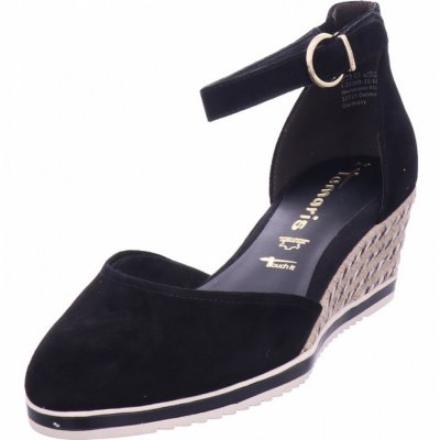 Tamaris women court sho Keilpumps in schwarz Tamaris women court sho Keilpumps in schwarz