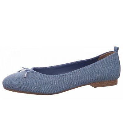 Tamaris Ballerina in 802 DENIM Tamaris Ballerina in 802 DENIM
