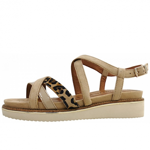 Tamaris Sandalette in tan comb 445