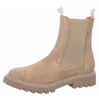 Tamaris Stiefelette in 431 BEIGE SUED.UNI