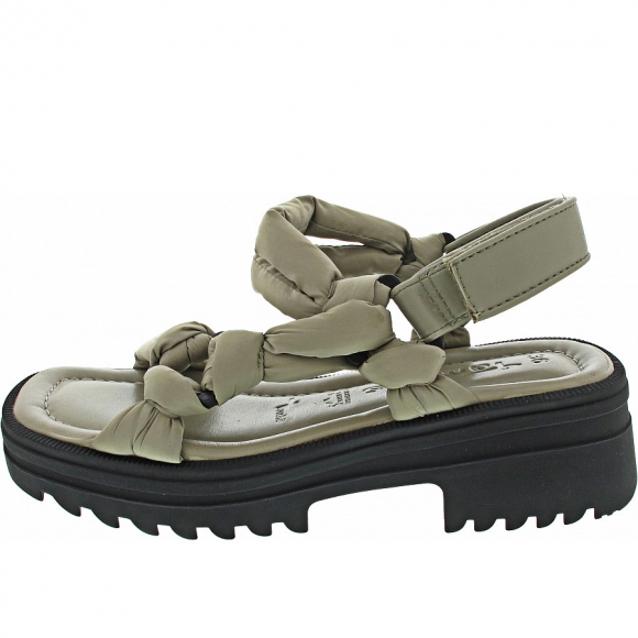 Tamaris Sandale in pale green