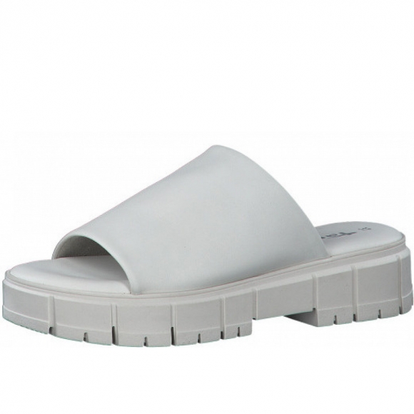 Tamaris Pantolette in weiß
