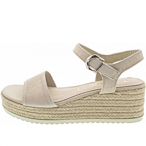 Tamaris Keilsandalette in beige