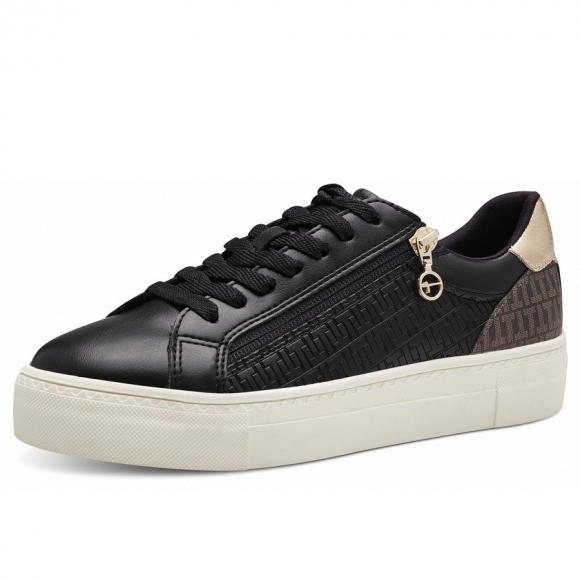 Tamaris Sneaker in schwarz gold