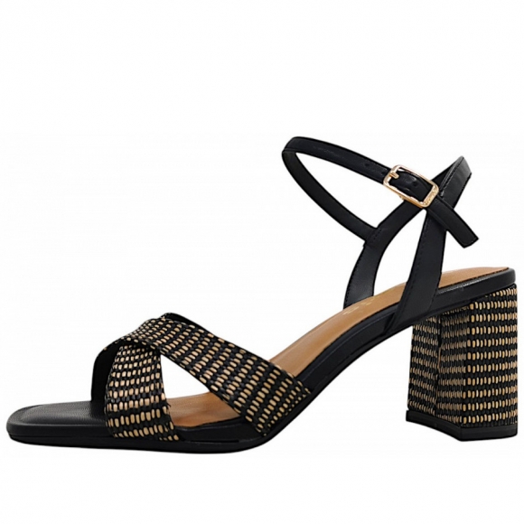 Tamaris Sandalette in black comb 098