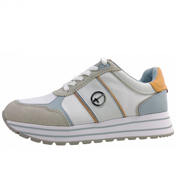 Tamaris sportlicher Schnürer in lt. blue comb 895
