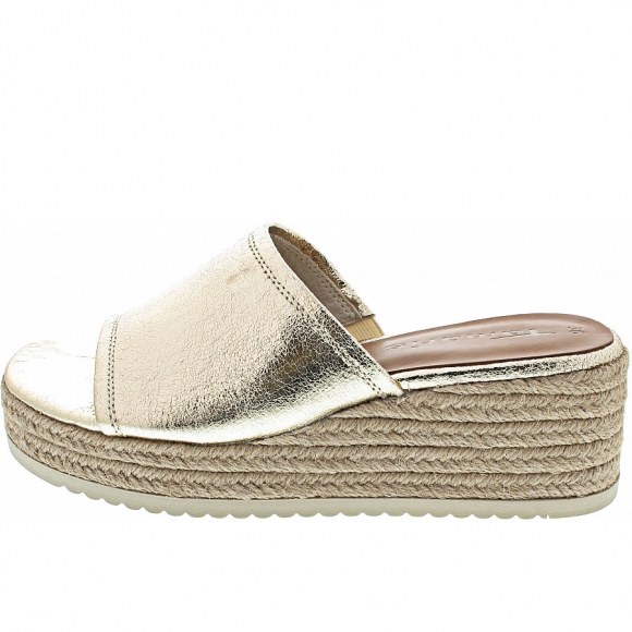 Tamaris Pantolette in bronce
