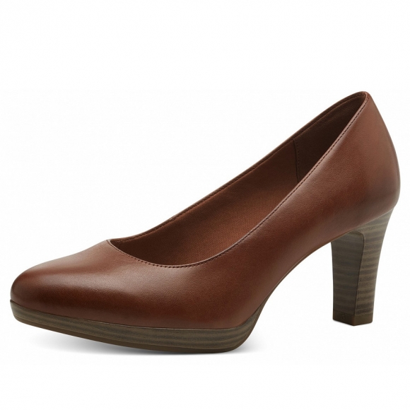 Tamaris Pumps in cognac