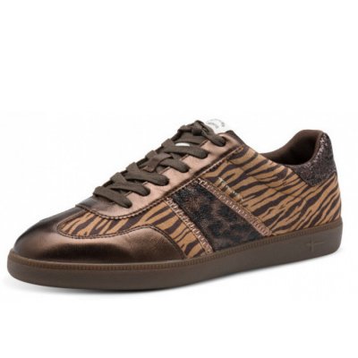 Tamaris schnürer Sneaker in braun