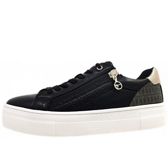 Tamaris Schnürer in 048- Black/Gold