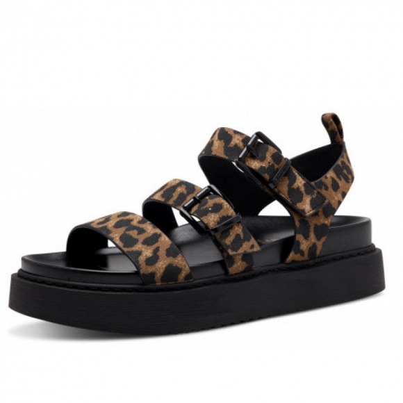 Tamaris sandalette Sandalette in braun