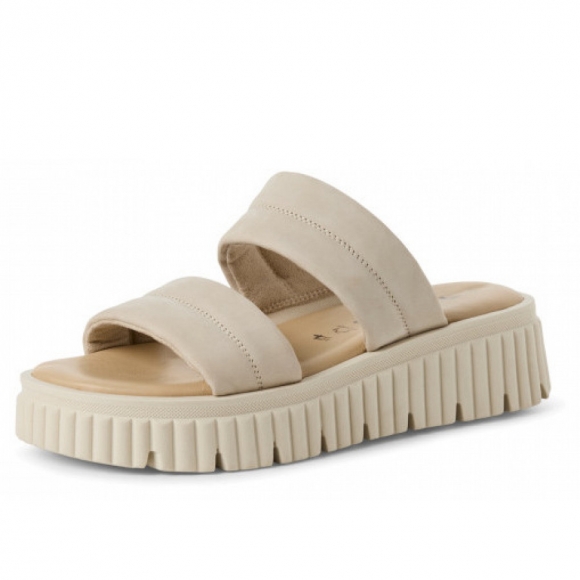 Tamaris pantolette Pantolette in beige