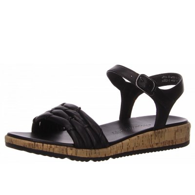Tamaris sandalette Sandalette in schwarz