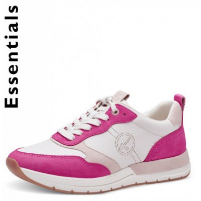 Tamaris Sneaker in weiß-pink Tamaris Sneaker in weiß-pink