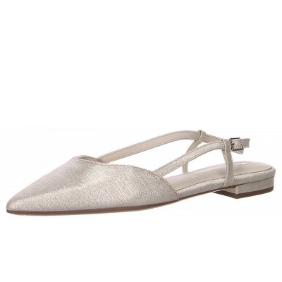 Tamaris sling Slingpumps in silber, platin