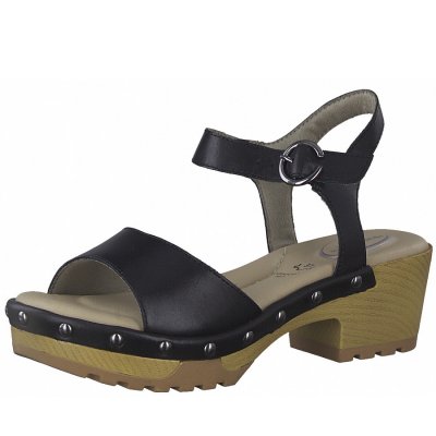 Tamaris Comfort Weite H Sandale in black