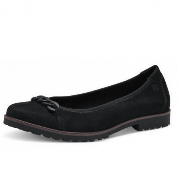 Tamaris ballerina Ballerina in schwarz