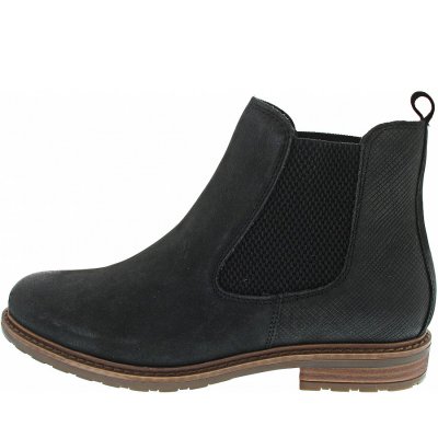 Tamaris Chelsea Boot in BLACK/STRUCT.
