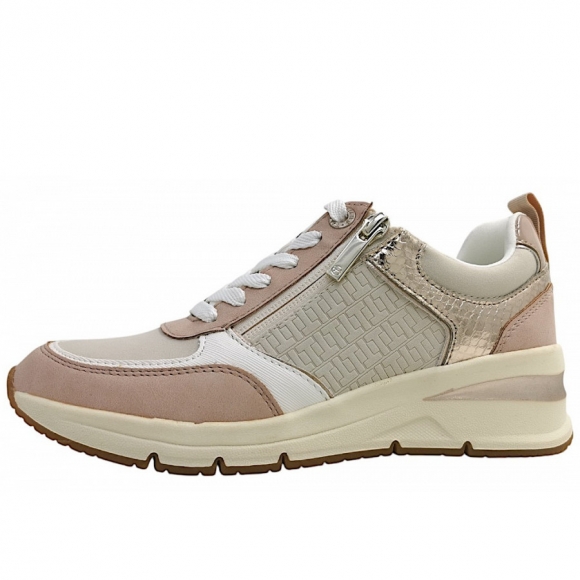 Tamaris sportlicher Schnürer in rose/gold 5A6