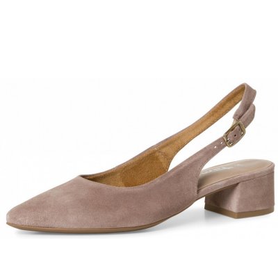 Tamaris Slingpumps in tauoe