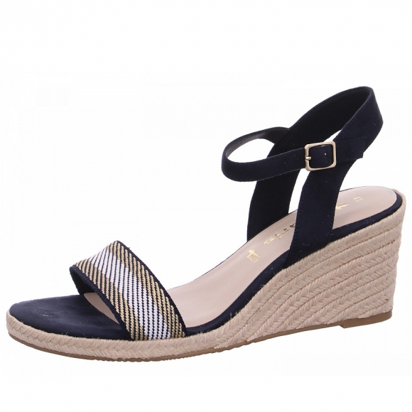 Tamaris Keilsandalette in 805 navy