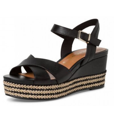 Tamaris sandalette Sandalette in schwarz