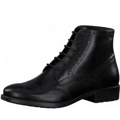 Tamaris Schnürstiefel in schwarz